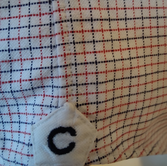 Cremieux Men's cross pattern dress shirt by (Washed) (Small) ♥️👕🤍 - Picture 12 of 16